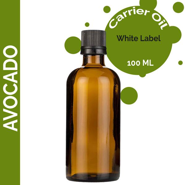 Avokádový Olej - 100ml - Bez Etikety