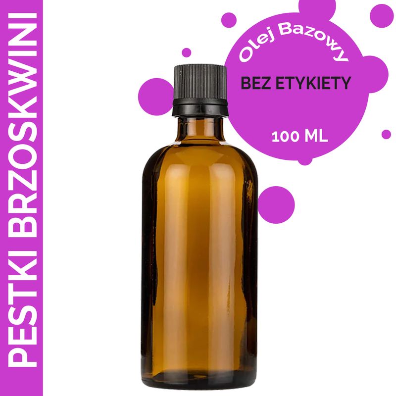 Olej z Broskyňového Jadra - 100ml - Bez Etikety