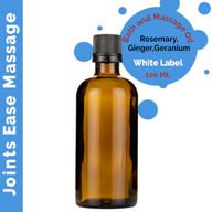Kúpeľový a Masážny Olej na Kĺby - 100ml - Bez Etikety