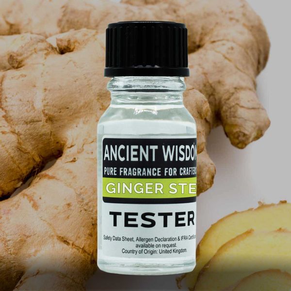 10ml Tester Vonného Oleja - Stonka Zázvoru a Orech