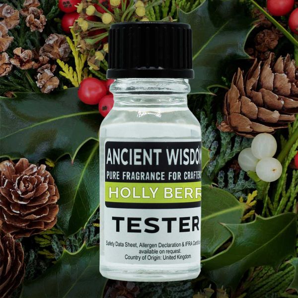 10ml Tester Vonného Oleja - Holly Berry & Imelo