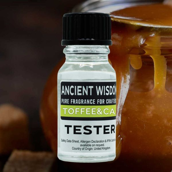 10ml Tester Vonného Oleja - Toffee & Karamel