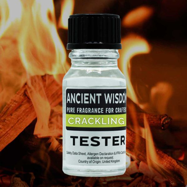 10ml Tester Vonného Oleja - Praskajúce Drevo