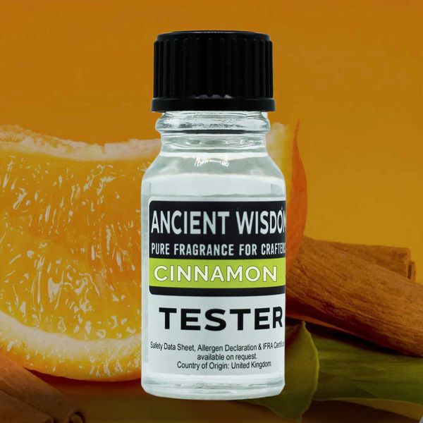 10ml Tester Vonného Oleja - Škorica a Pomaranč
