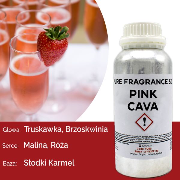 Čistý Vonný Olej - Ružová Cava 500ml