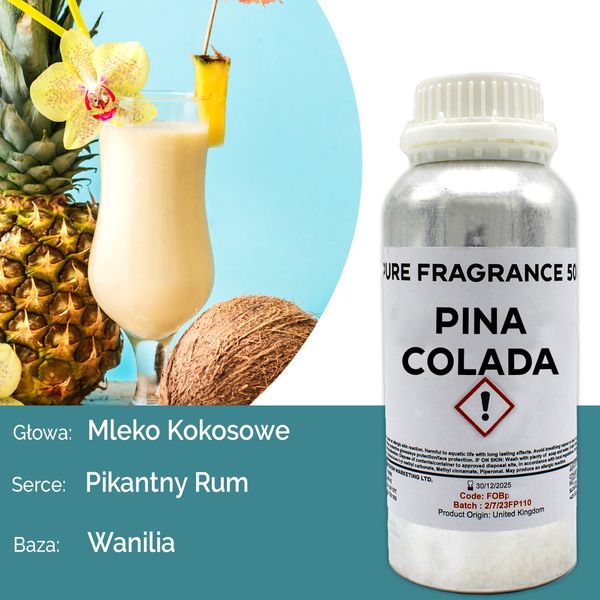 Čistý Vonný Olej - Pina Colada 500ml