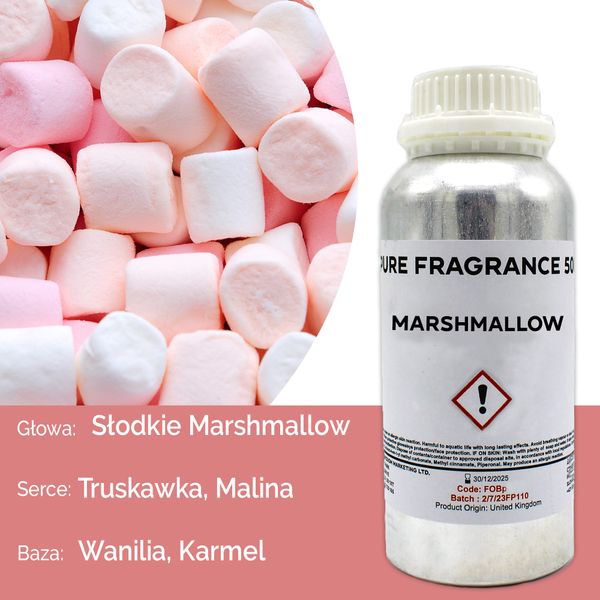 Čistý Vonný Olej - Marshmallow 500ml