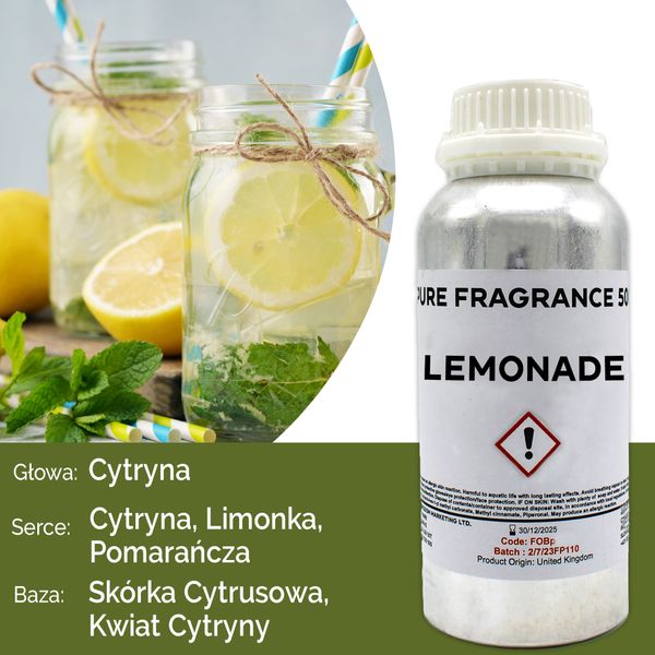 Čistý Vonný Olej - Limonáda 500ml