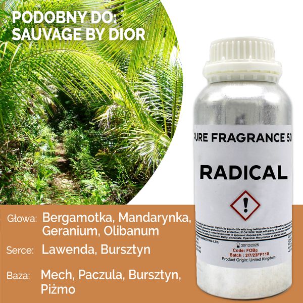 Čistý Vonný Olej - Radikálny 500ml
