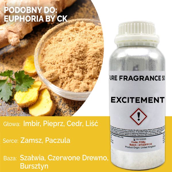 Čistý Vonný Olej - Excitement 500ml