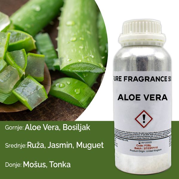 Čistý Vonný Olej - Aloe Vera 500ml