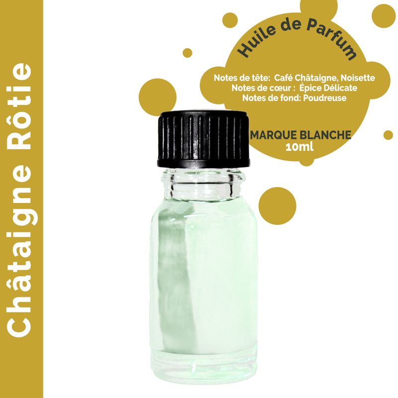Vonný Olej - Pražené Gaštany 10ml - Bez Etikety