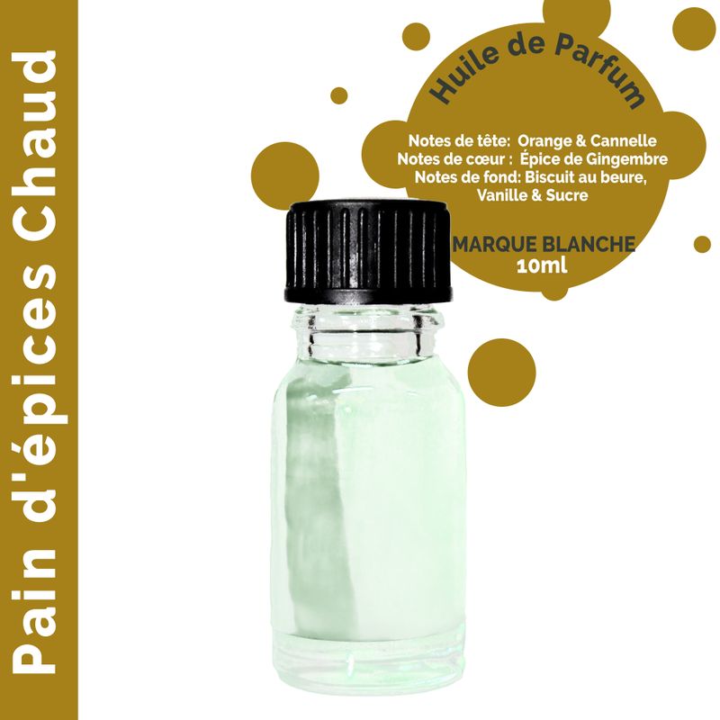 Vonný Olej - Teplý Perník  10ml - Bez Etikety