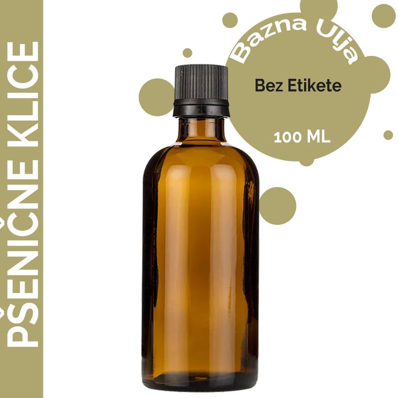 Olej zo Pšeničných Klíčkov - 100ml - Bez Etikety