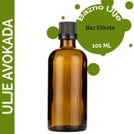Avokádový Olej - 100ml - Bez Etikety