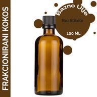 Frakcionovaný Kokosový Olej - 100ml - Bez Etikety