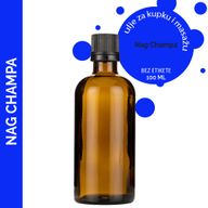 Kúpeľový a Masážny Olej Nag Champa - 100ml - Bez Etikety