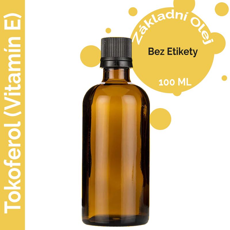 Tokoferol (vitamín E) - 100ml - Bez Etikety