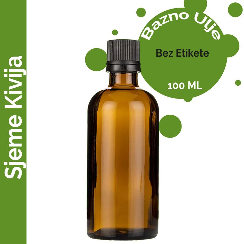 Olej zo Semien Kiwi - 100 ml - Bez Etikety