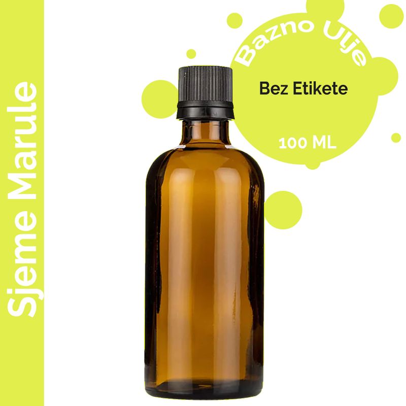 Marulový Olej zo Semien - 100ml - Bez Etikety