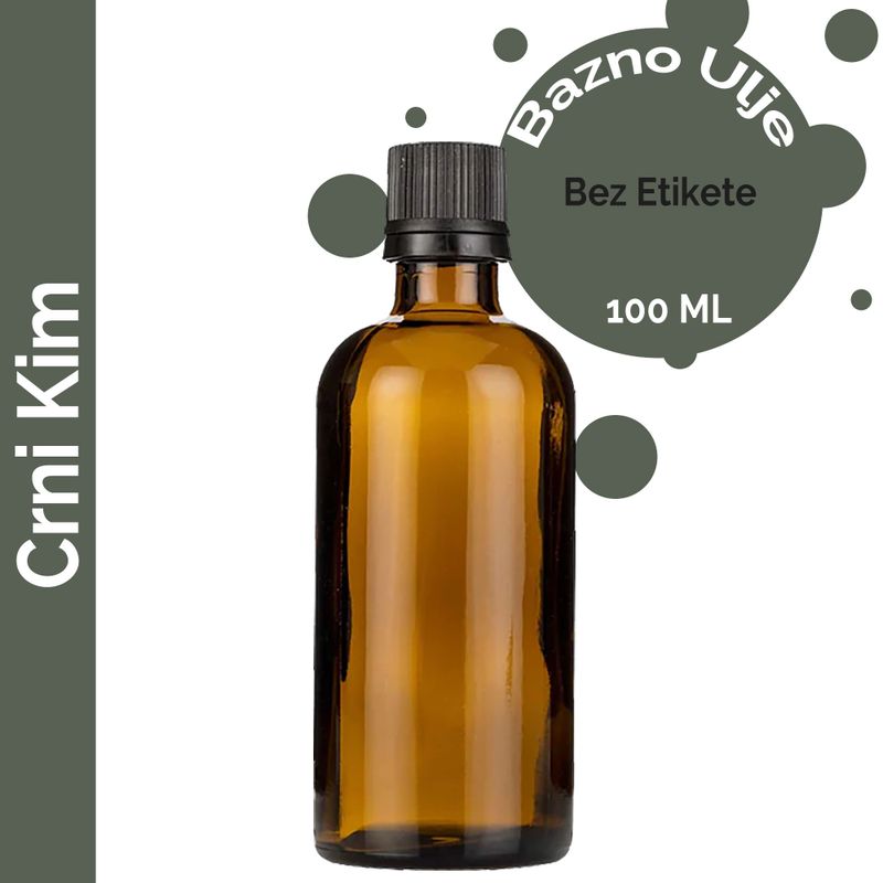 Olej z Čiernej Rasce - 100ml - Bez Etikety
