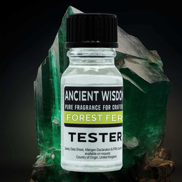 10ml Tester Vonného Oleja - Lesná Papraď a Pačuli