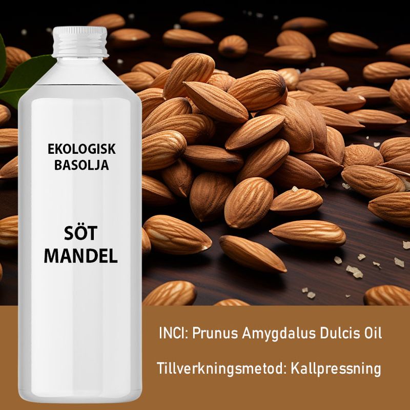 Bio Sladký Mandľový Olej 1 liter