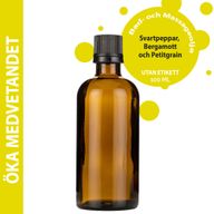 Masážny Olej na Posilnenie Vnímania - 100ml - Bez Etikety