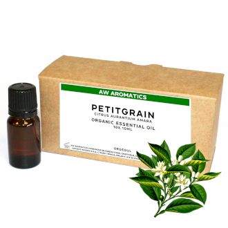 Petitgrain Bio Esenciálny Olej 10ml - Bez Etikety