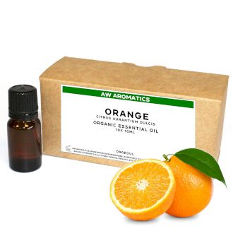 Pomaranč Bio Esenciálny Olej 10ml - Bez Etikety