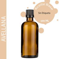 Olej z Lieskových Orechov - 100ml - Bez Etikety