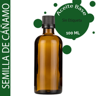 Olej z Konopného Semena - 100ml - Bez Etikety