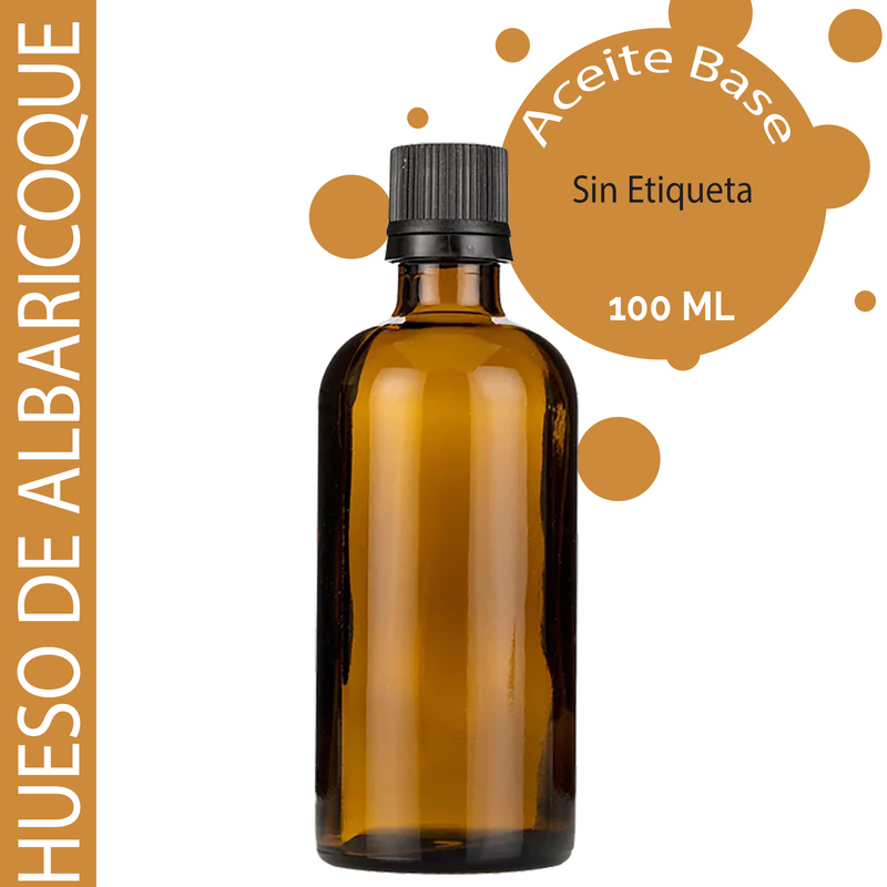 Olej z Marhuľového Jadra - 100ml - Bez Etikety