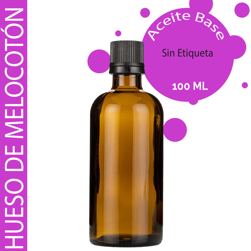 Olej z Broskyňového Jadra - 100ml - Bez Etikety