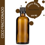 Frakcionovaný Kokosový Olej - 100ml - Bez Etikety