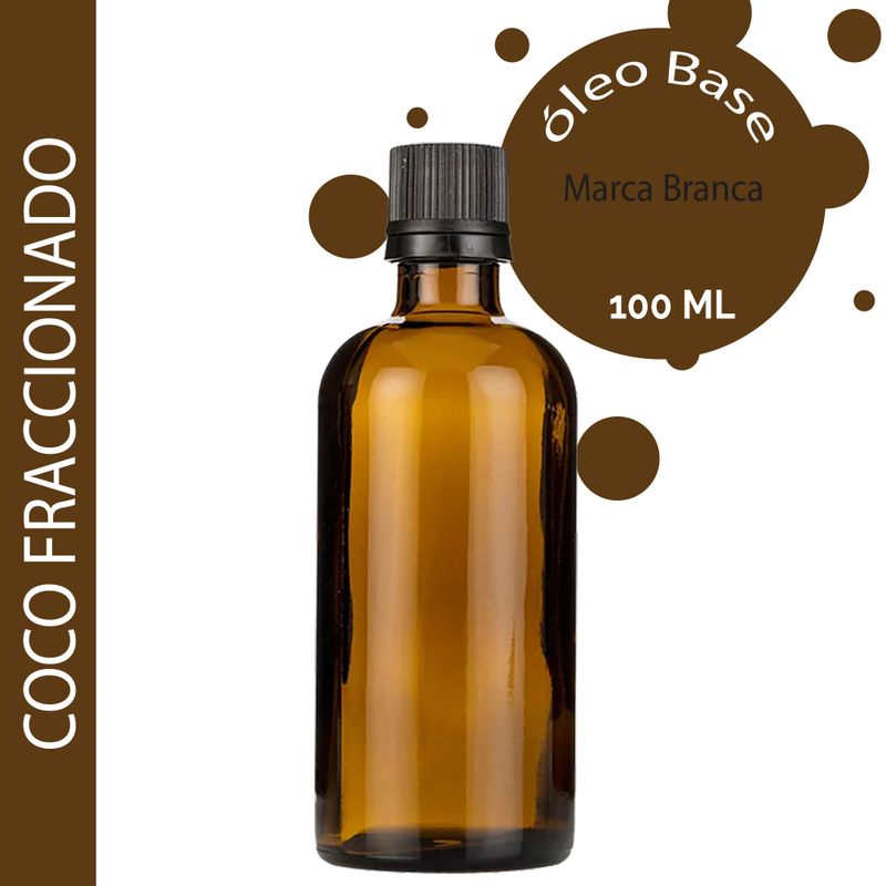 Frakcionovaný Kokosový Olej - 100ml - Bez Etikety