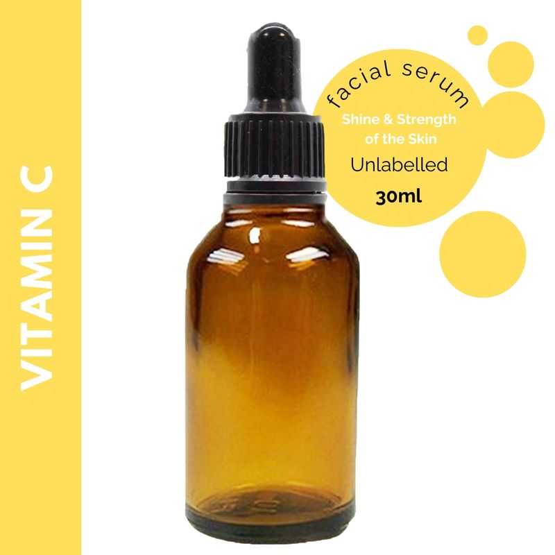 Sérum na Tvár s Vitamínom C 30 ml - Bez Etikety