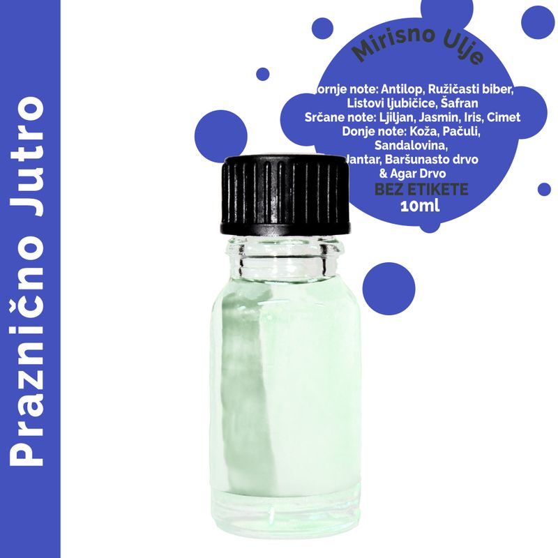 Vonný Olej  - Slávnostné Ráno 10ml - Bez Etikety