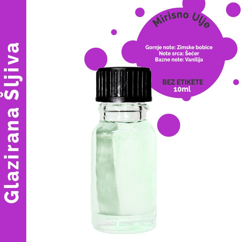 Vonný Olej - Sladká  Slivka 10 ml - Bez Etikety