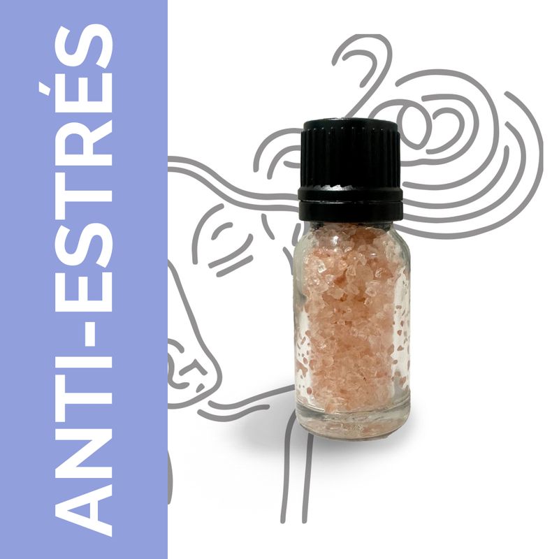Aromaterapeutická Inhalačná Soľ - Odbúranie stresu - Bez Etikety