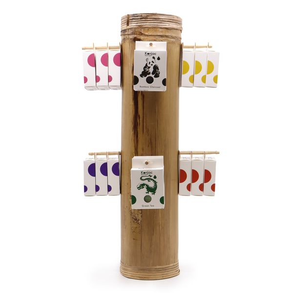 Display Špongií Konjac Slza so Stojanom