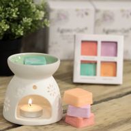 Aroma Lampa so Štyrmi Vonnými Sójovými Voskami