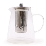 Sklenený Čajník so Sitkom -Tvar Fľaše - 950ml
