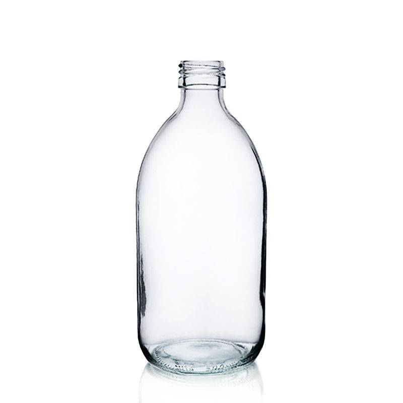 200ml Lieková Fľaša z Číreho Skla