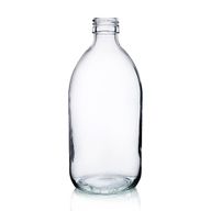 500ml Lieková Fľaša z Číreho Skla