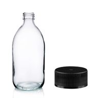 300ml Lieková Fľaša z Číreho Skla