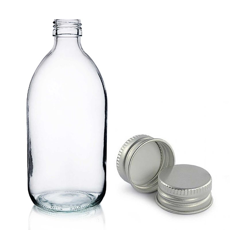 500ml Lieková Fľaša z Číreho Skla