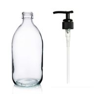 300ml Lieková Fľaša z Číreho Skla