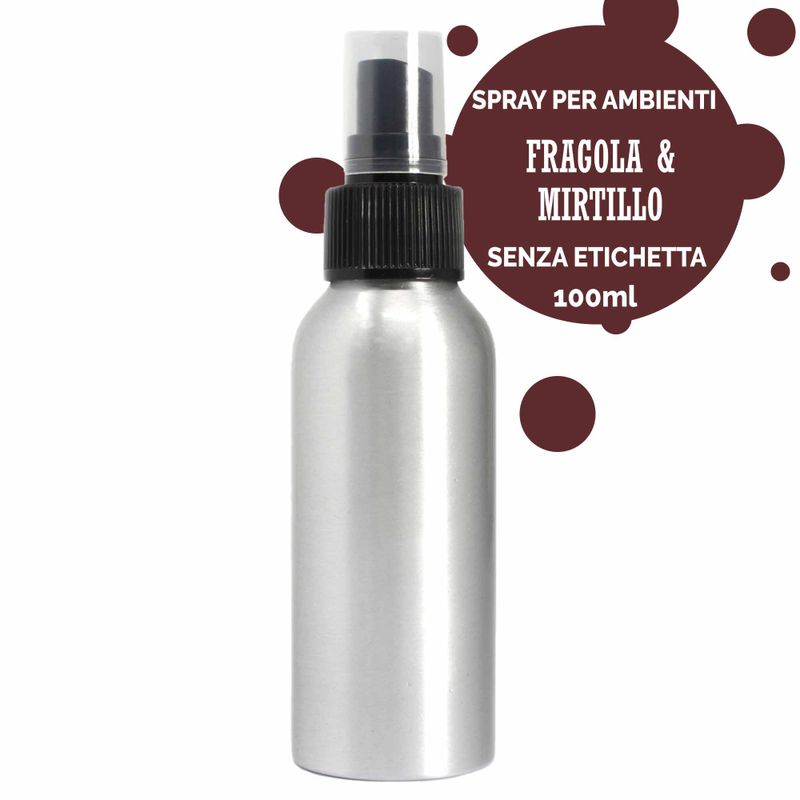 100ml Izbové Parfémy - Biela Jahoda & Černica - Bez Etikety
