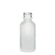 30ml Fľaška z Matného Bieleho Skla - Bez Uzáveru
